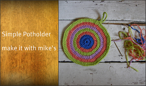crochet a potholder