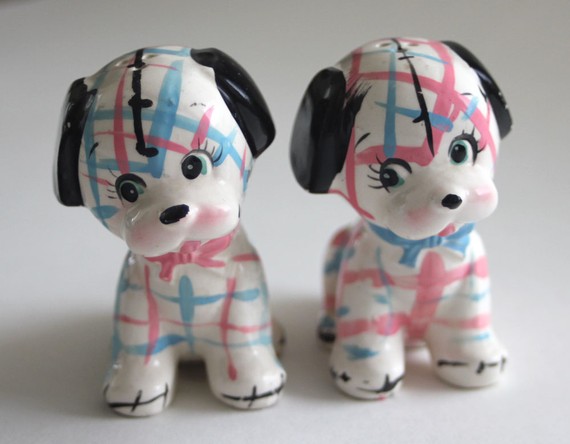soup salt and pepper shakers