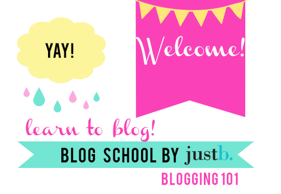 Wooh! Blog School!