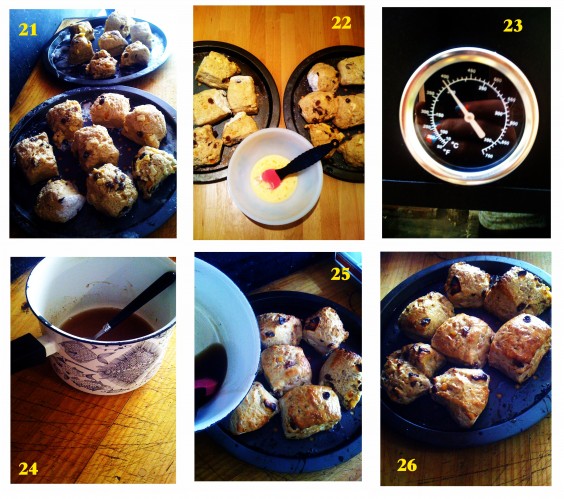 hot cross buns