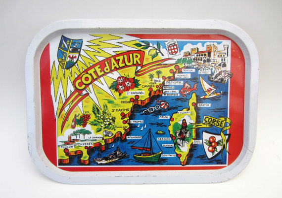 cote d'azur tray cote d'azur gray