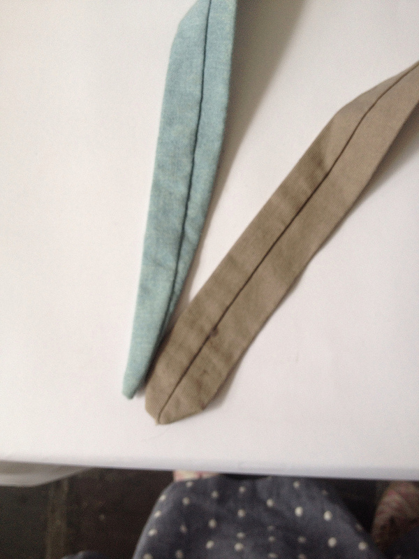 tail (blue!) and arm (brown!) make a monkey for Softies For Mirabel