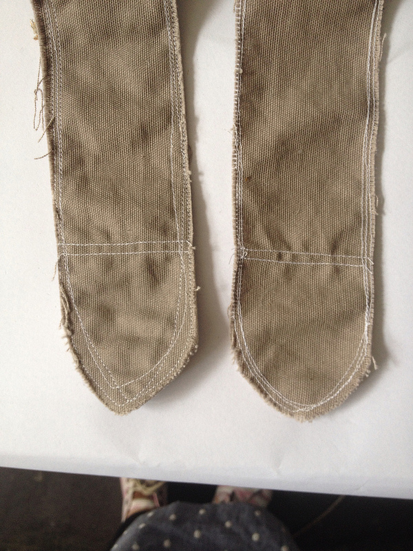 Feet and legs make a monkey for Softies For Mirabel