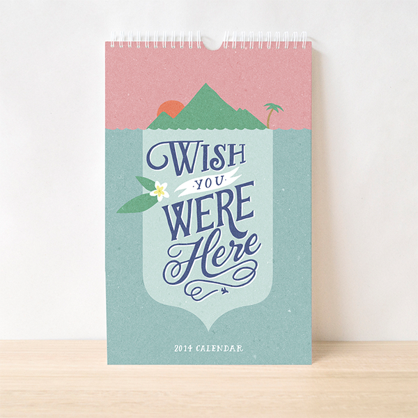 ask alice wish you were here calendar