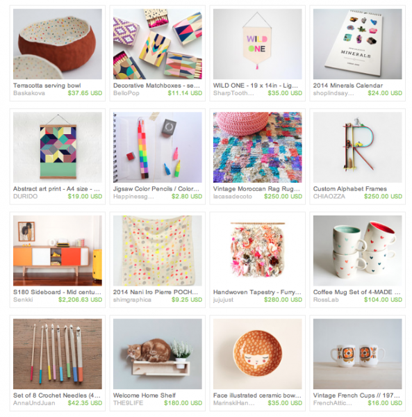 Etsy Treasury