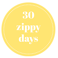 30 zippy days badge