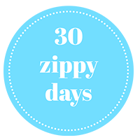 30 zippy days badge
