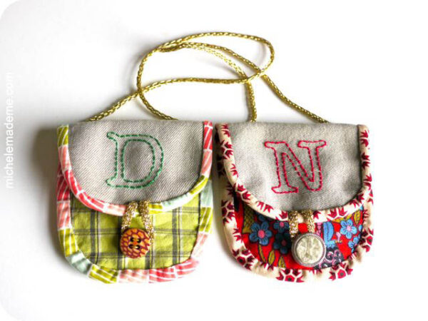 Petite Purse Ornament both