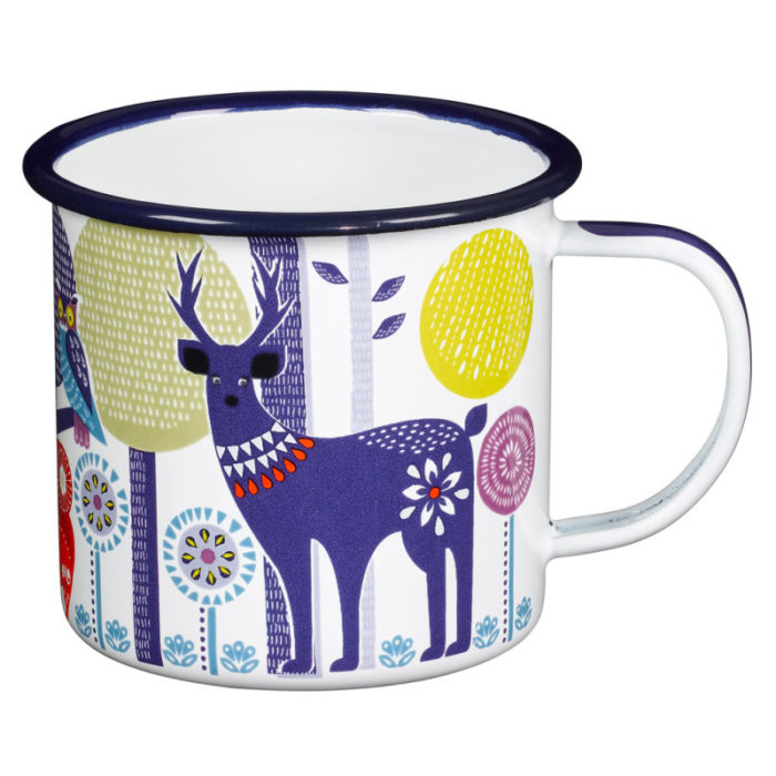 Folklore Enamel Mug