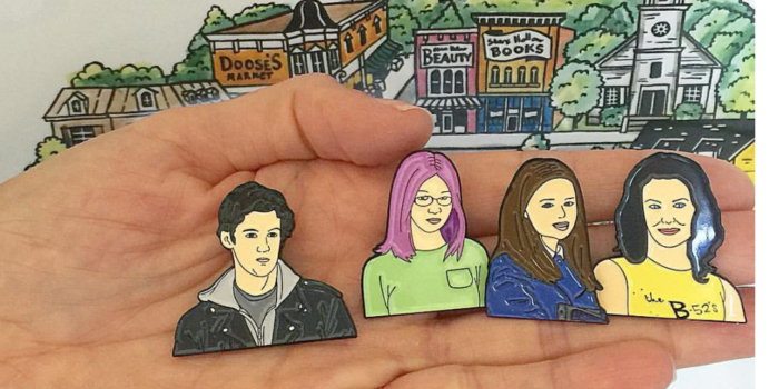 Set of Gilmore Girls Pins