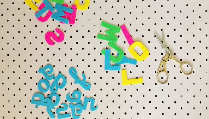 Gilmore Girls Banner here are our letters