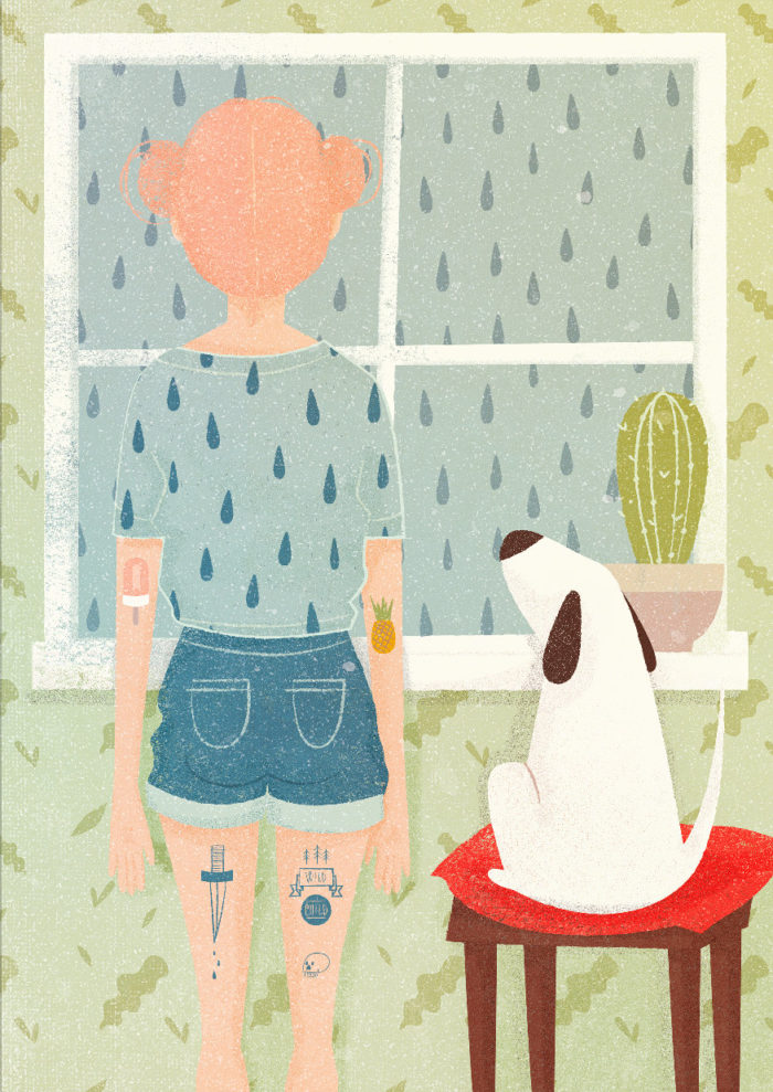 Cloudy Thurstag Print
