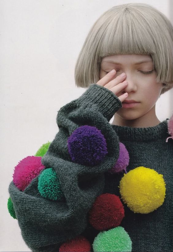 Comme des Garcons - Pom Pom sweater