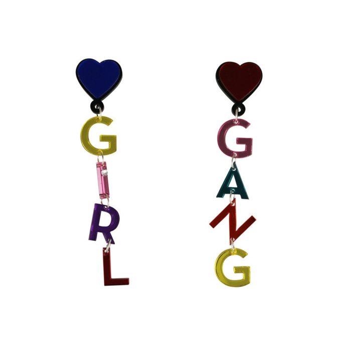 Girl gang earrings