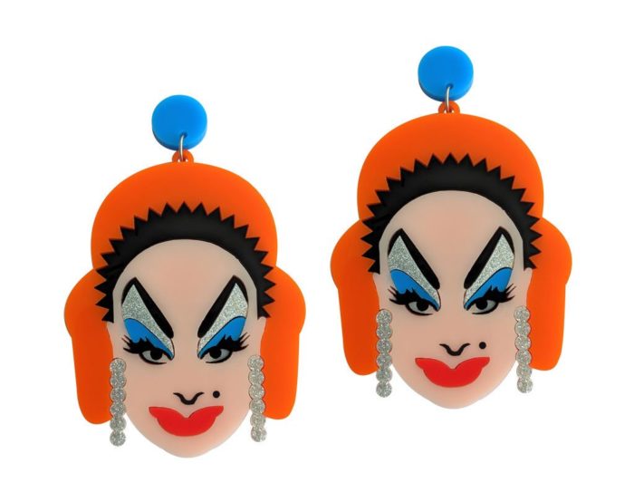John waters divine earrings