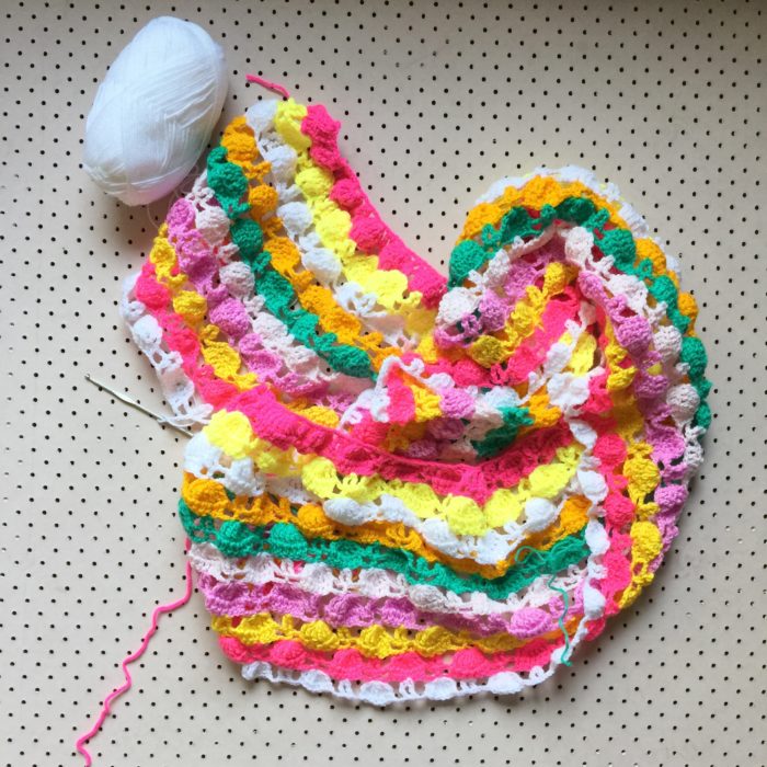 How to crochet a Fanny Blanket by Pip Lincolne