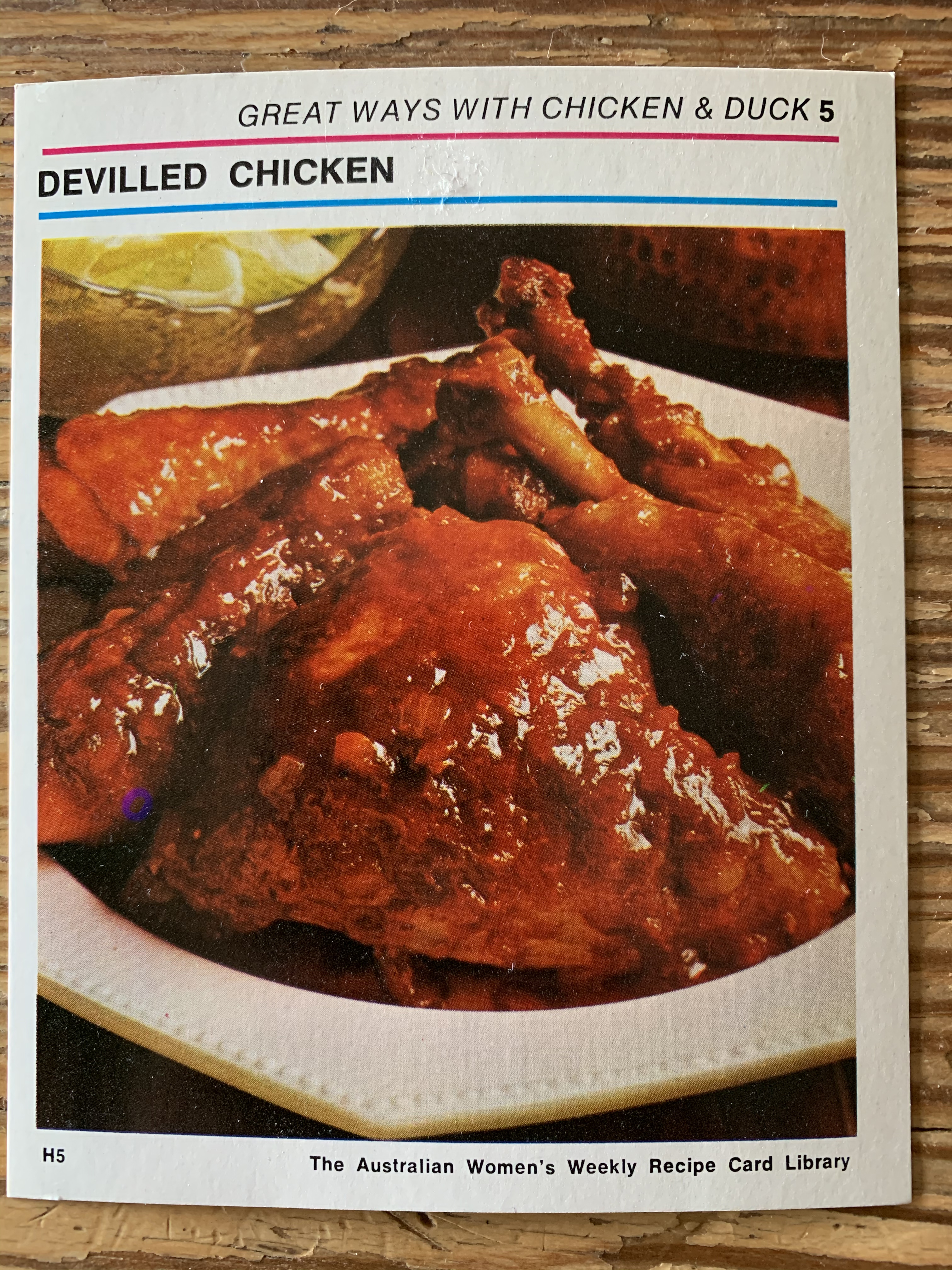 devilled chicken