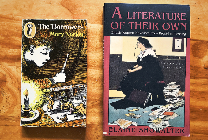 Books L/ The Borrowers R/ A Literature of their own