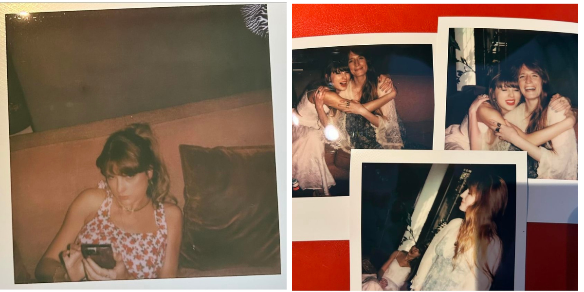 BTS photos of the making of The Tortured Poets Department
