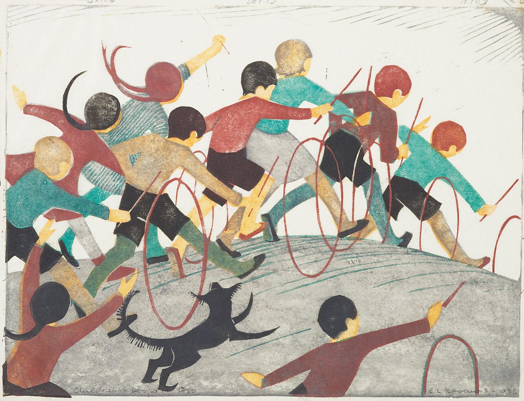 Ethel Spowers Children's Hoops 1936