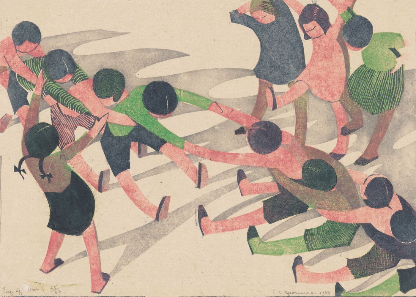 Ethel Spowers Tug of War 1933