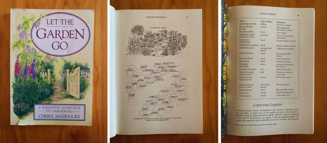 Pages from Let The Garden GO by Cheryl Maddocks