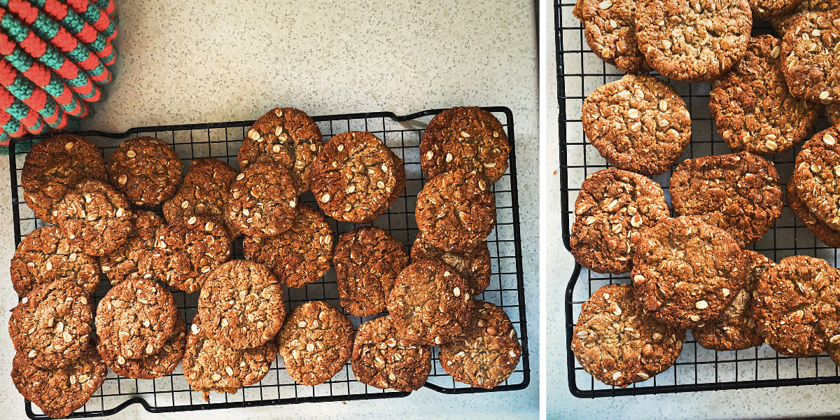 Pip's Anzac biscuits