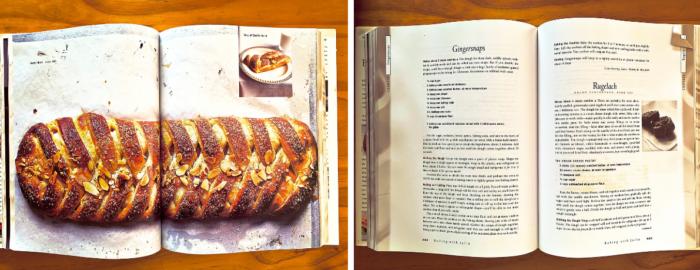 This post's op-shopped cookbook is Baking with Julia by Dorie Greenspan and Julia Child. Published in 1996 by William Morrow.