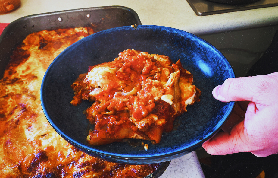 homemade lasagna