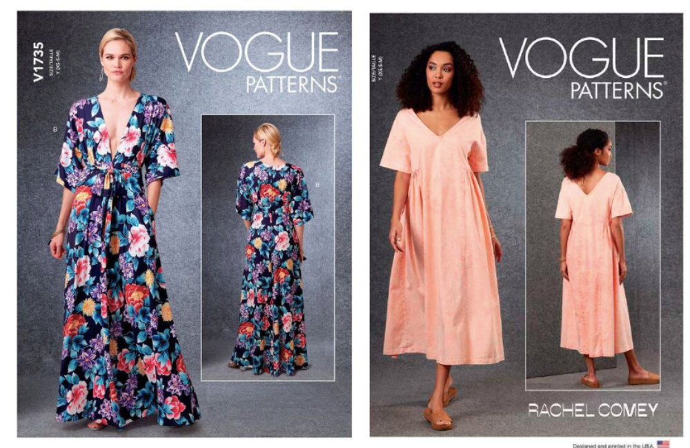 Vogue V1735 and Vogue V1799