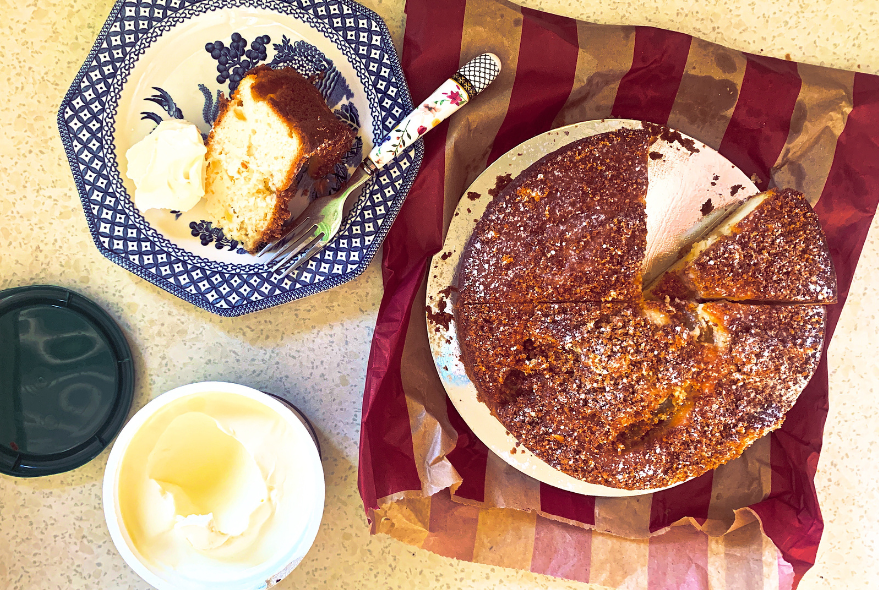 Ferguson Plarre Apple Cake found out about via Wren the Librarian
