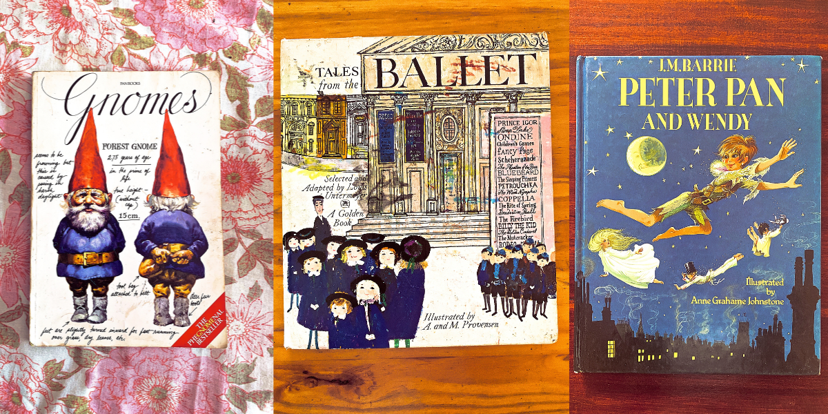 Beautiful op shop book finds