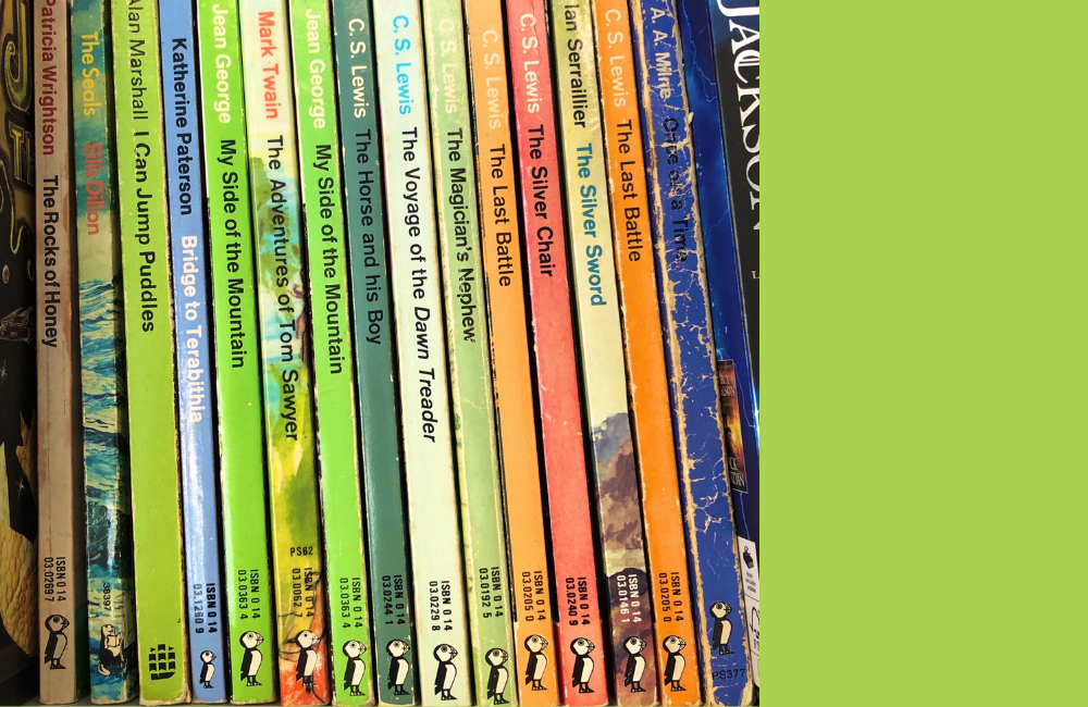 Op shop Puffin books