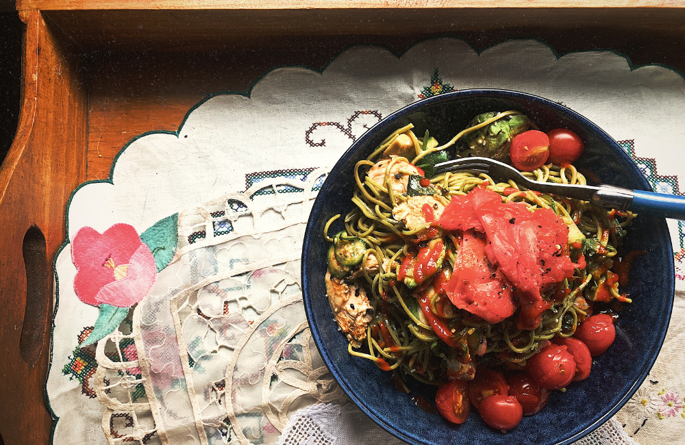 Ottolenghi Green Tea Noodle Salad by Pip