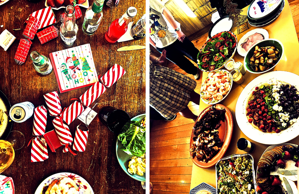 Christmas Eve Dinner shots