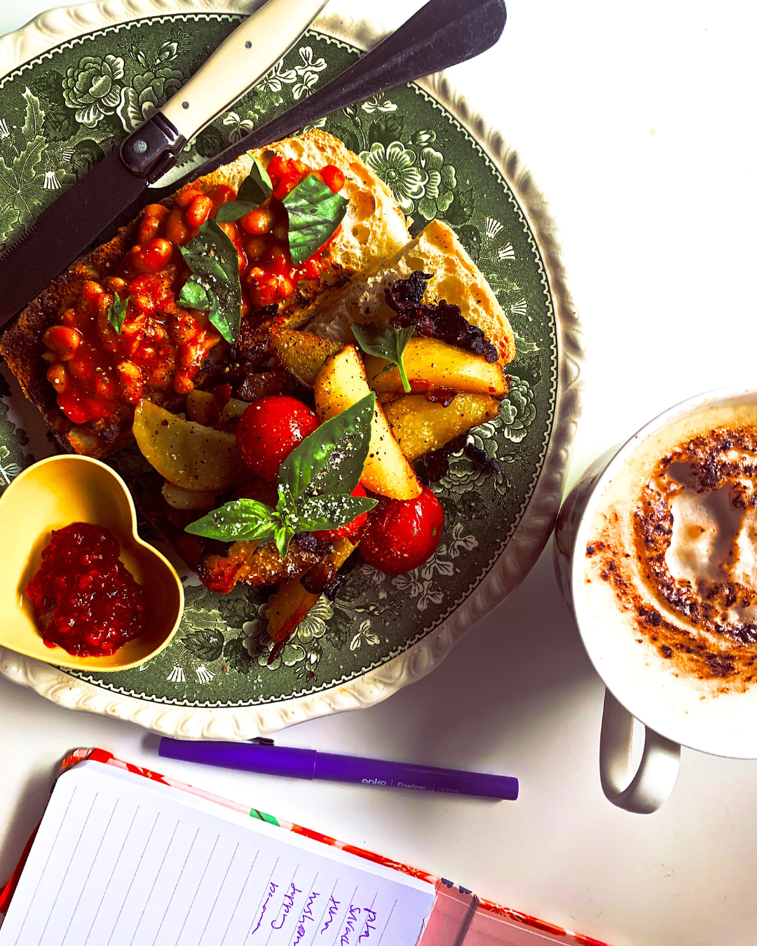 Big breakfast again ... this time with potatoes