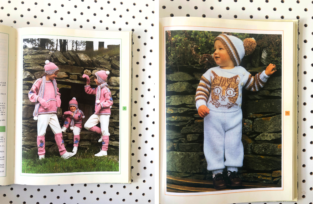 The Beatrix Potter Knitting Book page spread
