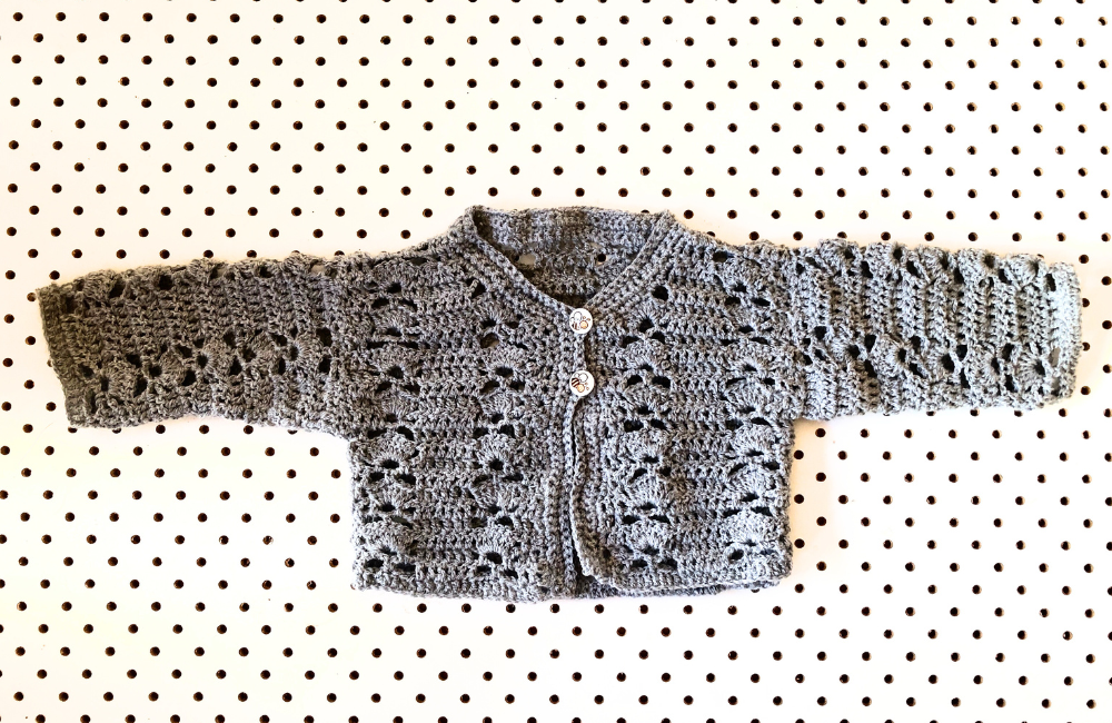 A cardigan for June