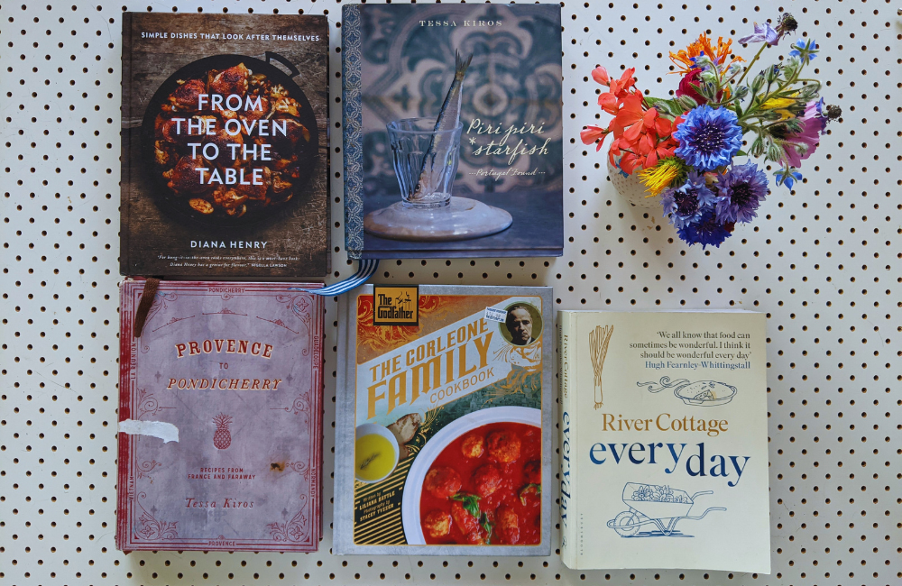 Op-shopped cookbooks