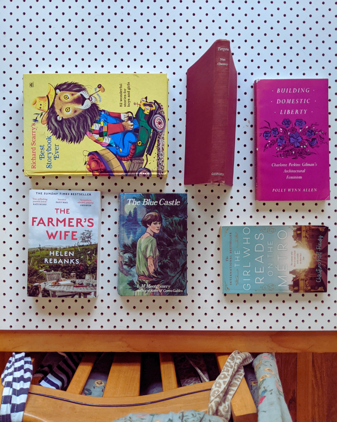 Op shopped books from Saver's