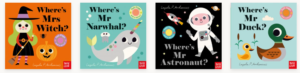 Ingela P Arrhenius board books