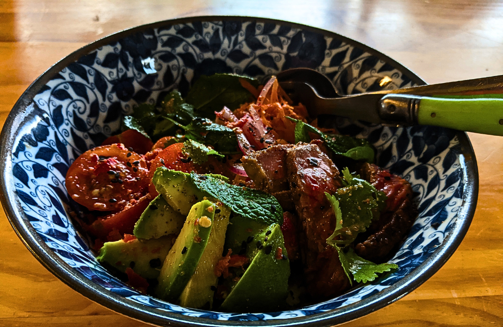 Thai Beef Salad bowl