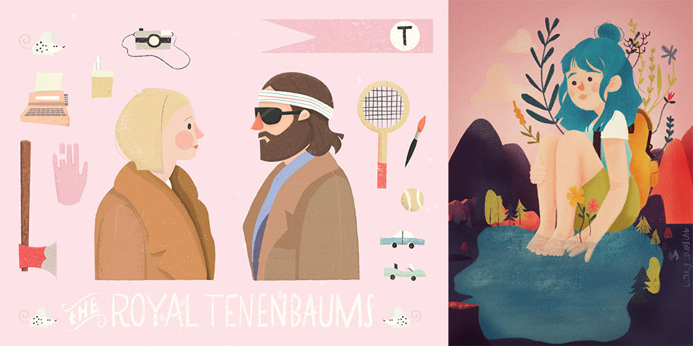 cloudy thursday illustrations