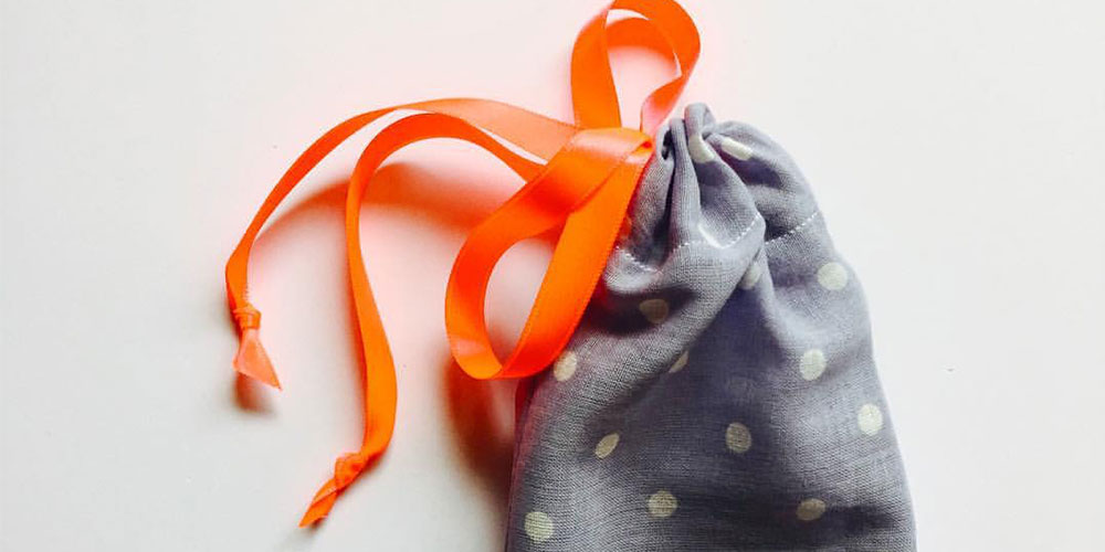It's in the bag - little drawstring bag