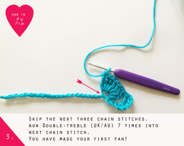 How to crochet a Fanny Blanket by Pip Lincolne