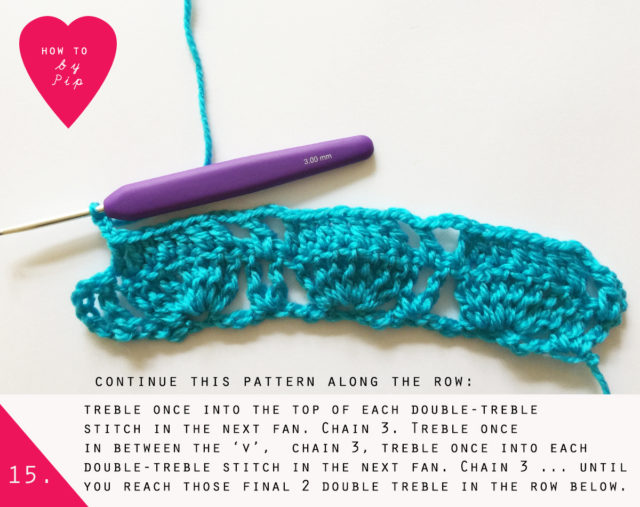How to crochet a Fanny Blanket by Pip Lincolne