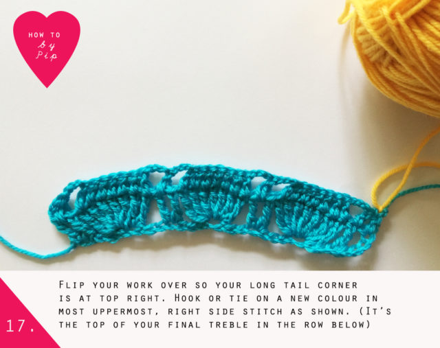 How to crochet a Fanny Blanket by Pip Lincolne