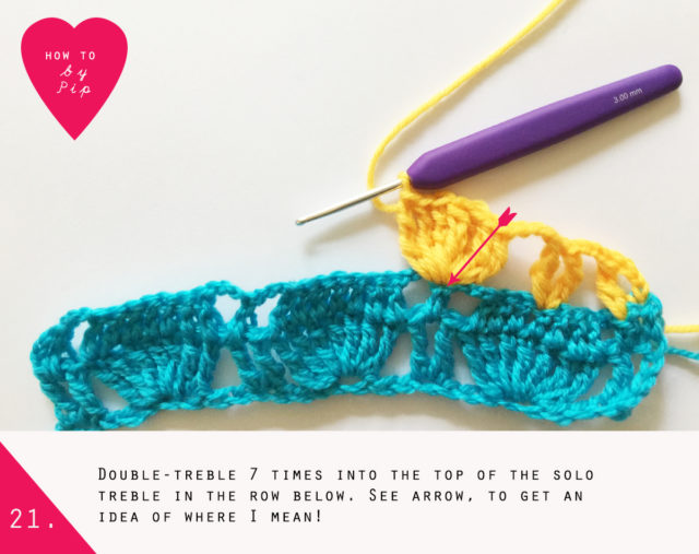 How to crochet a Fanny Blanket by Pip Lincolne