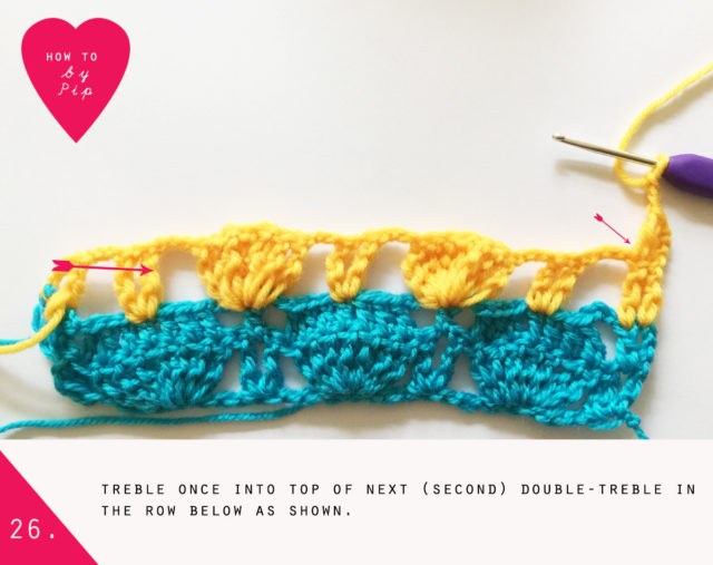How to crochet a Fanny Blanket by Pip Lincolne