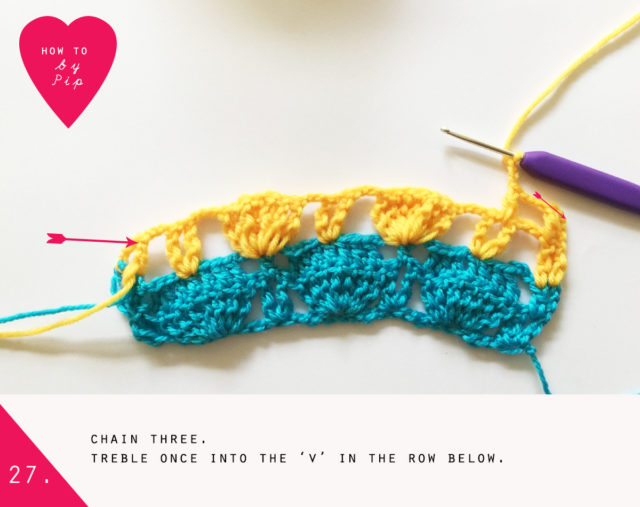 How to crochet a Fanny Blanket by Pip Lincolne